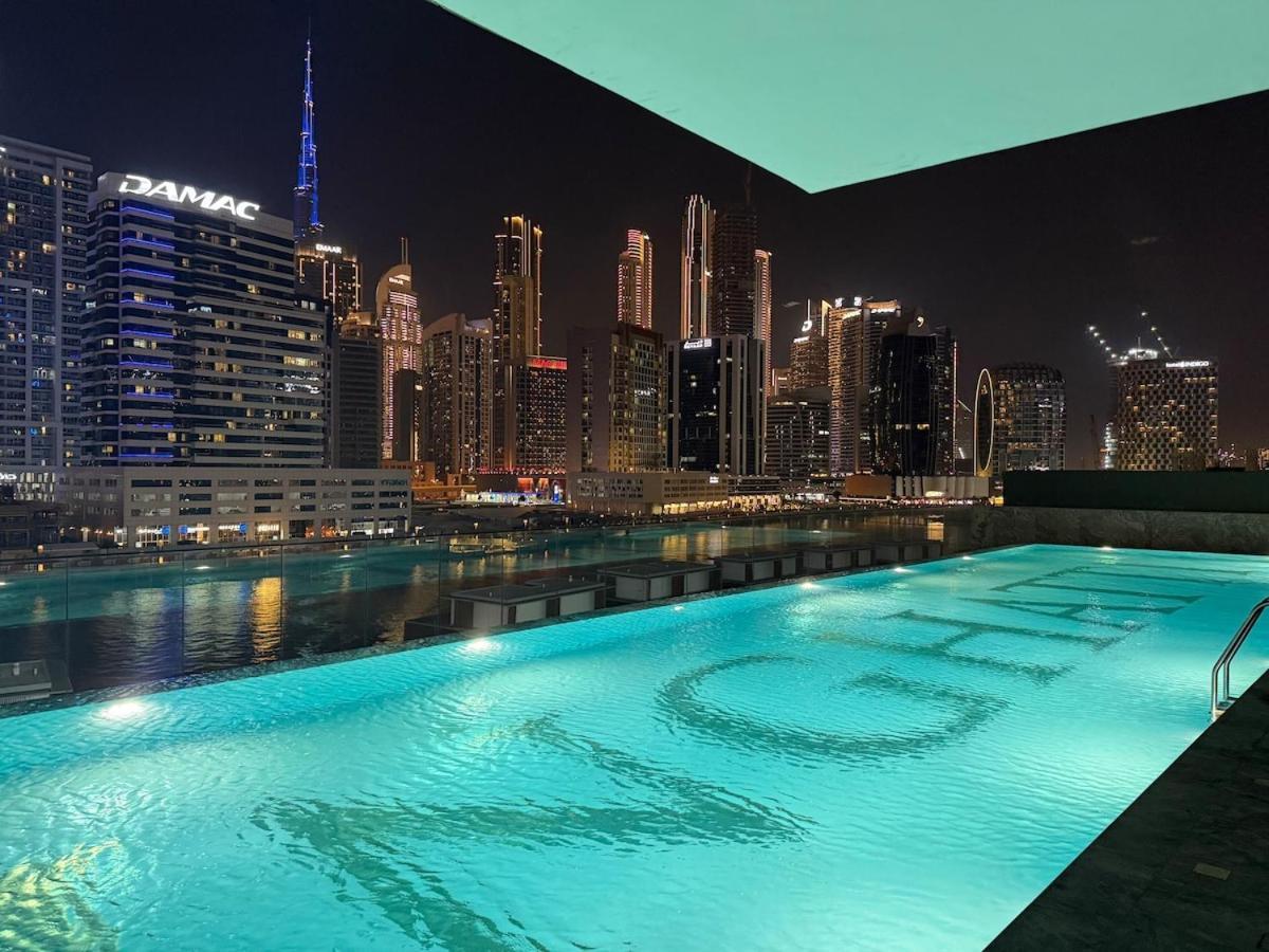 Elegant & Luxury 2Br Apartment Burj And Canal View Sabkhah Luaran gambar
